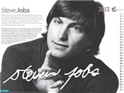 Bóng đá anh, ngoại hạng anh, lịch thi đấu euro 2012, Phát hành bộ lịch 2012 về Steve Jobs 